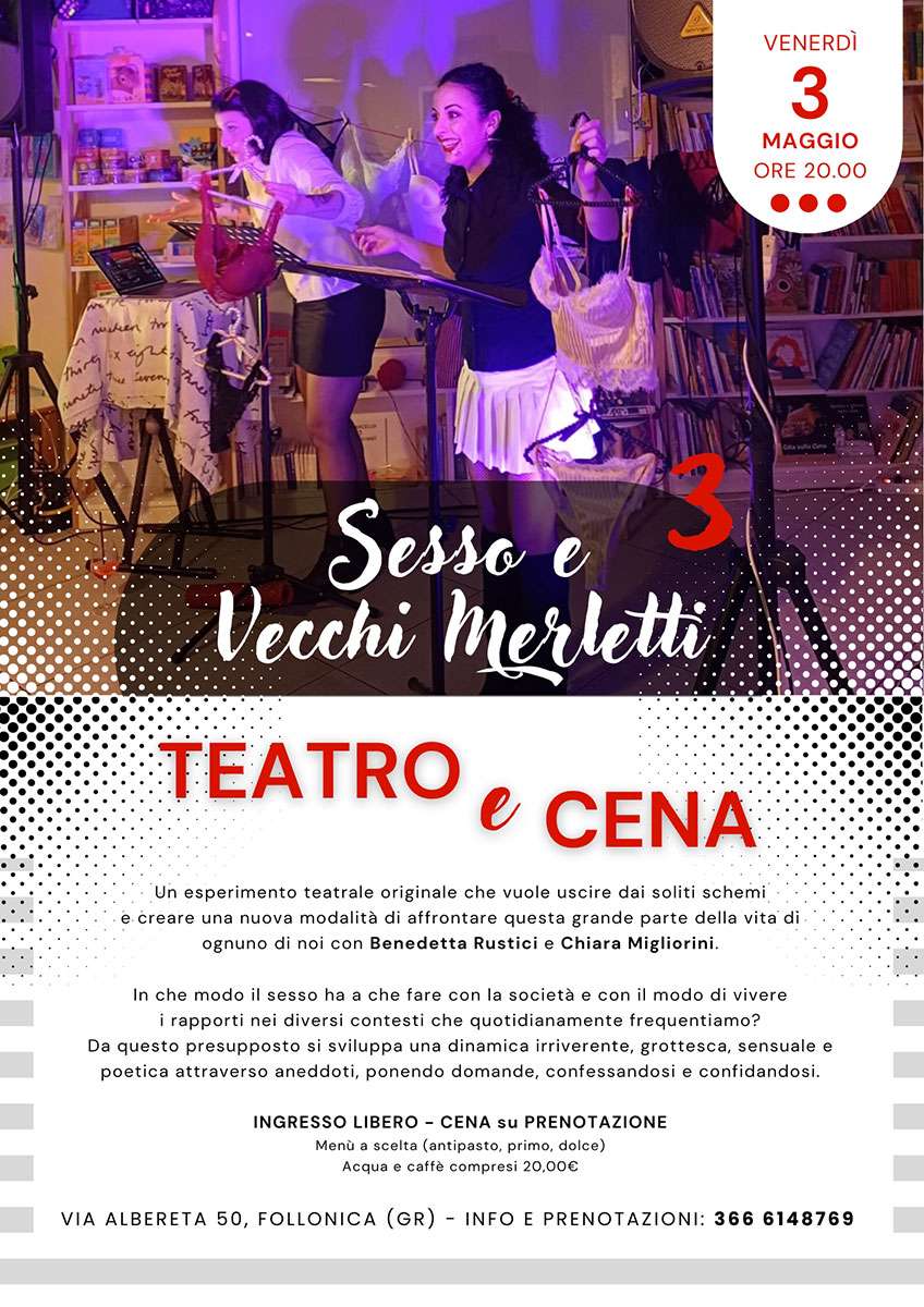 Teatro & Cena: Sesso e Vecchi Merletti 3